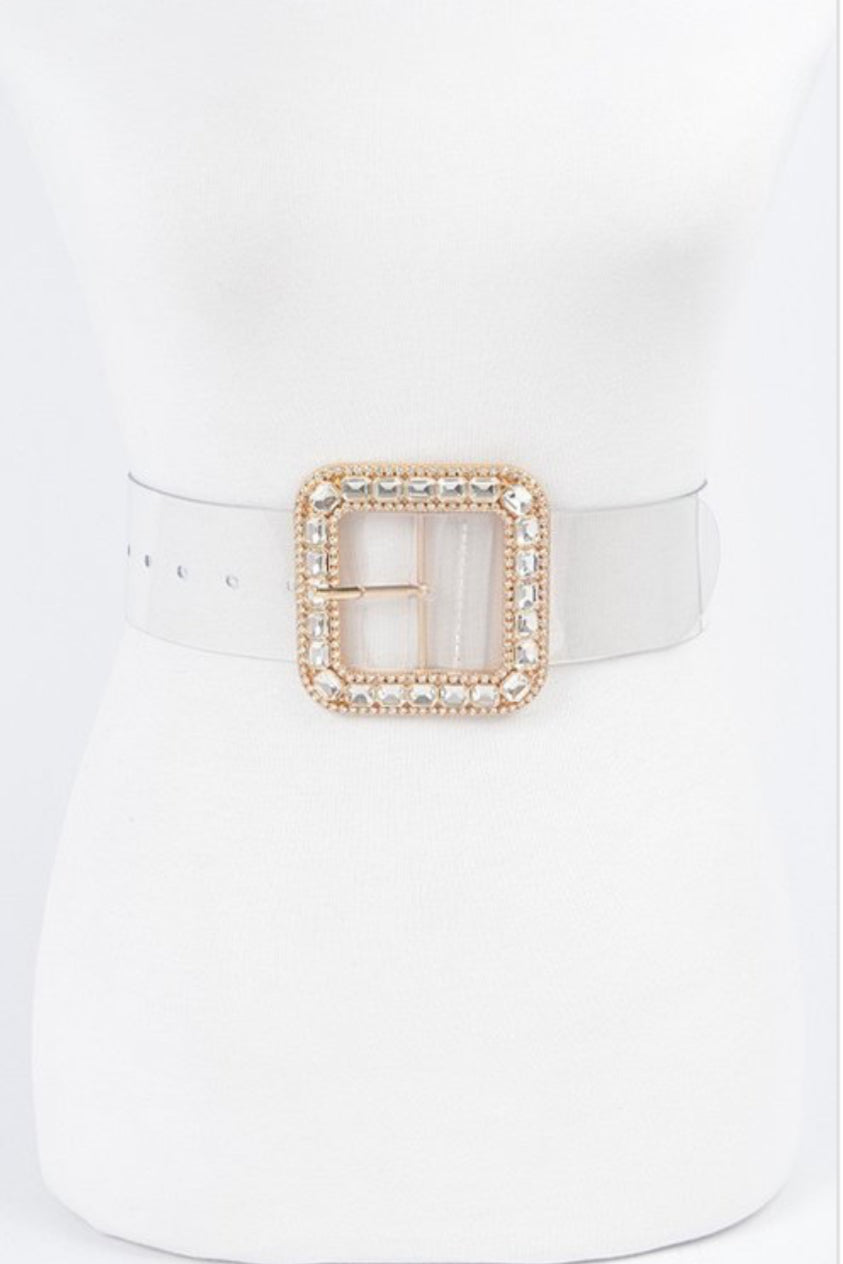 Clearly Chic Waist Belt