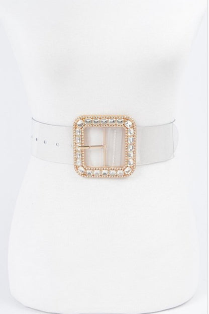 Clearly Chic Waist Belt